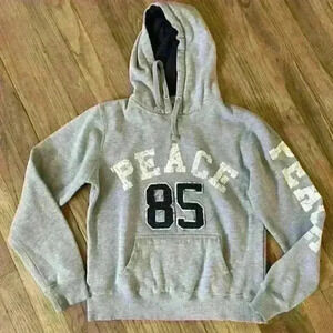 Peace 85 (Love Me) Hoodie Hooded Pullover Sweater junior size M
